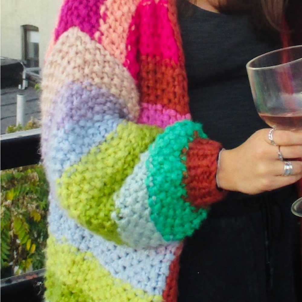 FRNCH multicolor cardigan